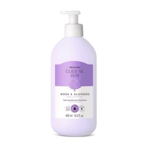 Cuide-se Bem Rosa e Algodão Hydrating