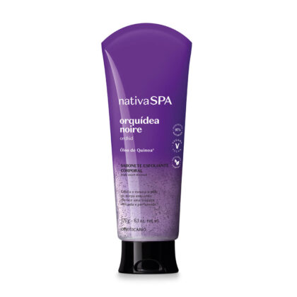 Nativa Spa Orquidea Noire Liquid Exfoliating Body Soap