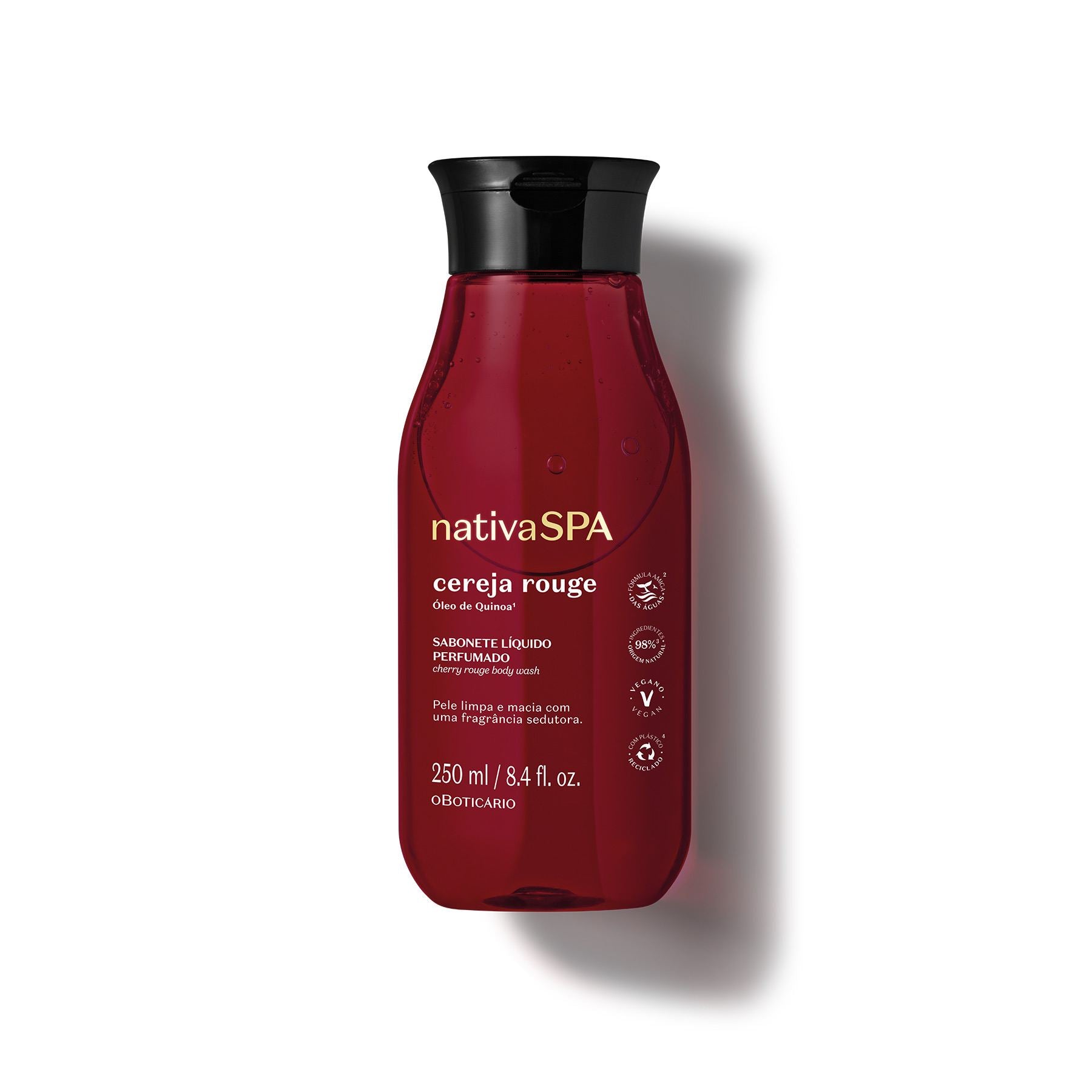 Nativa Spa Cereja Rouge Moisturizing Liquid Body Soap 200ml