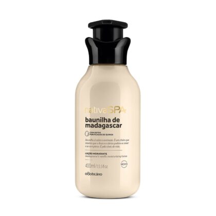 Nativa SPA Madagascar Vanilla Moisturizing Body Lotion 400ml