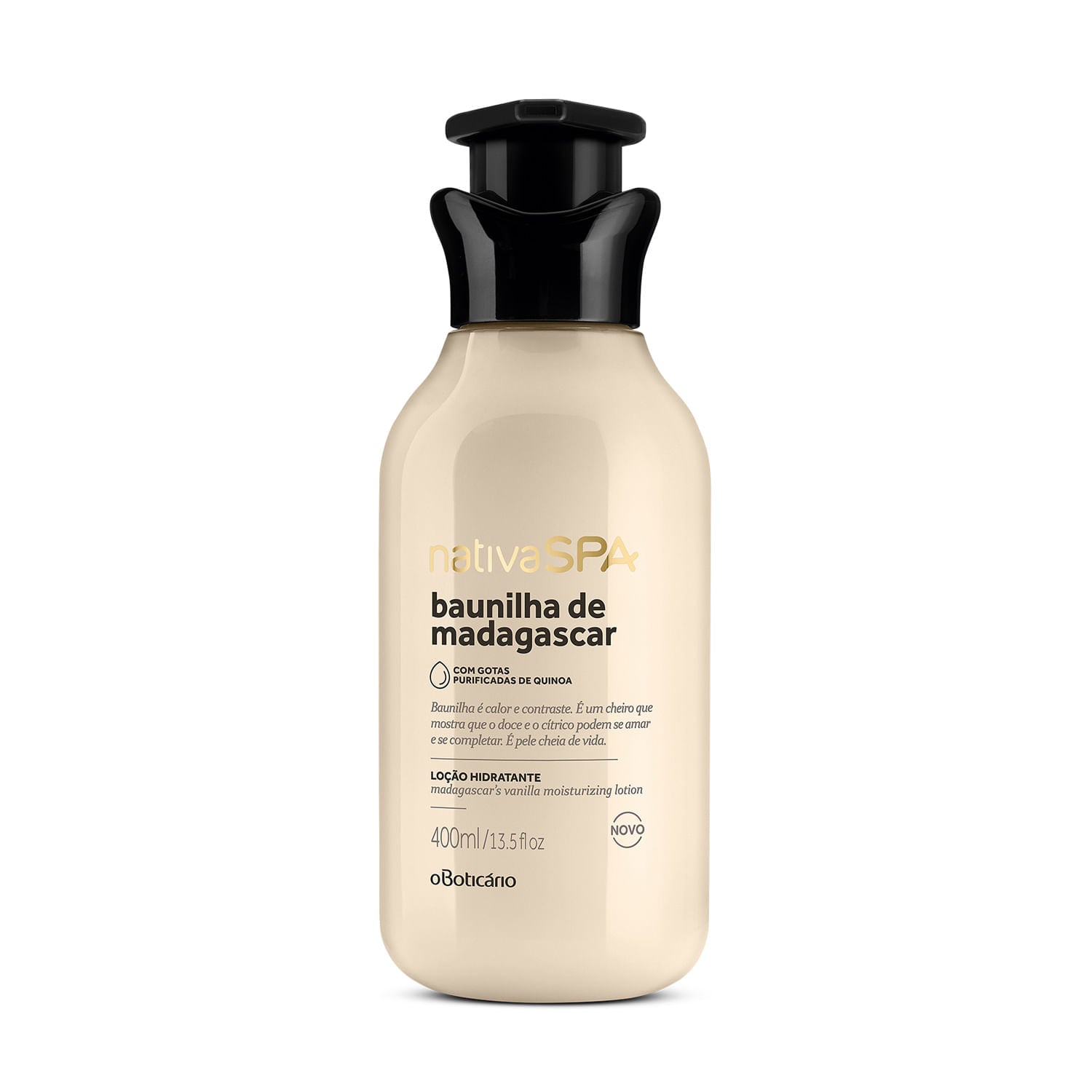 Nativa SPA Madagascar Vanilla Moisturizing Body Lotion 400ml
