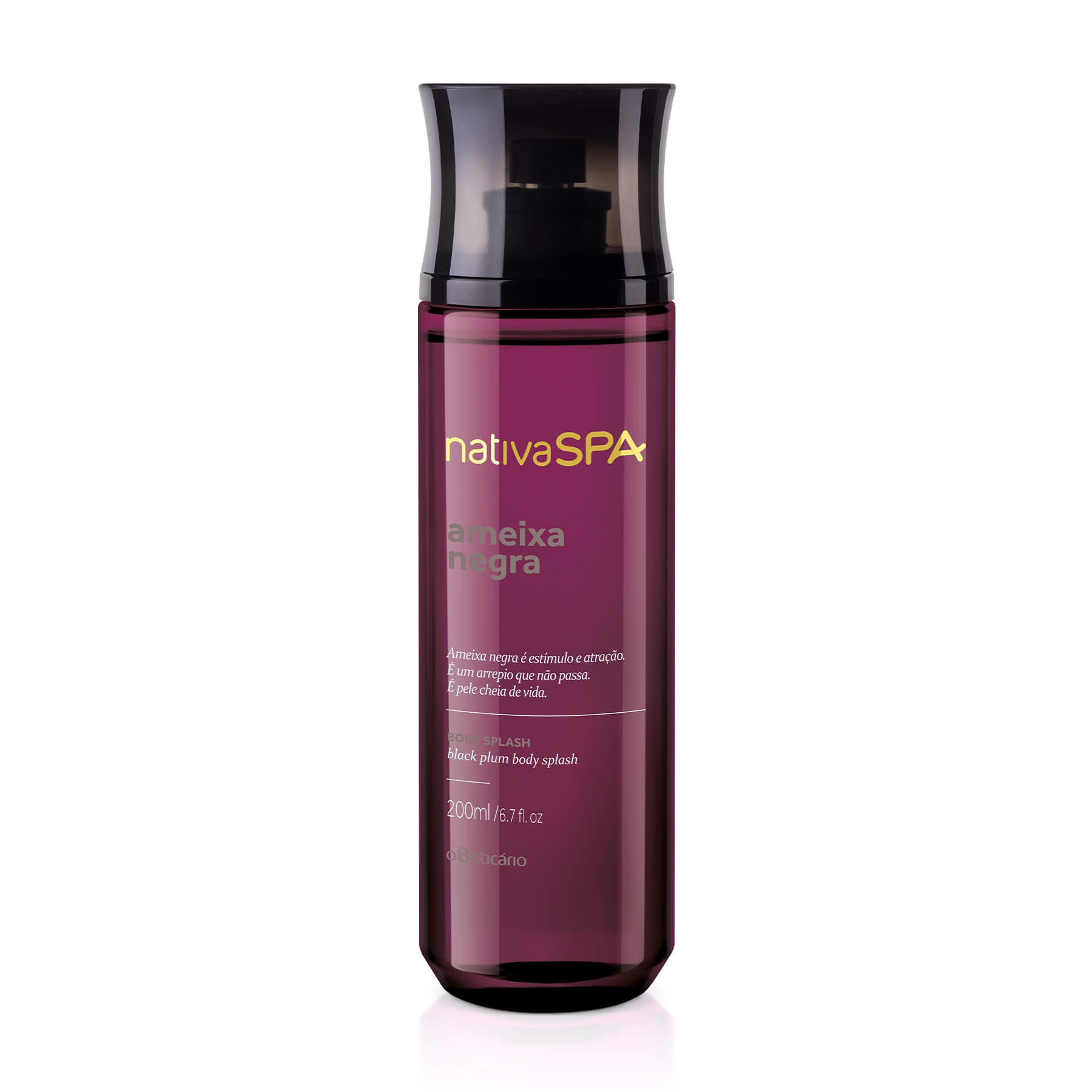 Nativa SPA Black Plum Body Splash 200ml