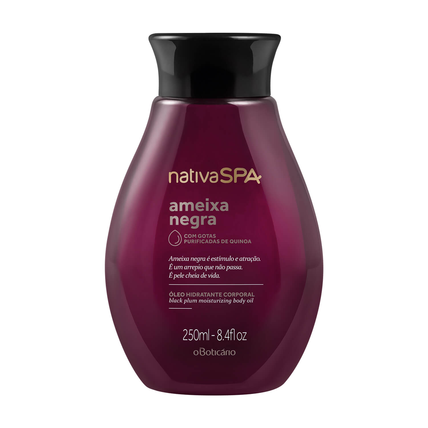 Nativa SPA Black Plum Moisturizing Body Oil 200ml