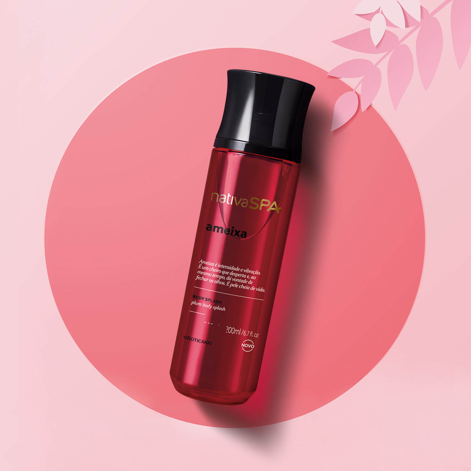 Nativa Spa Plum Body Splash 200ml