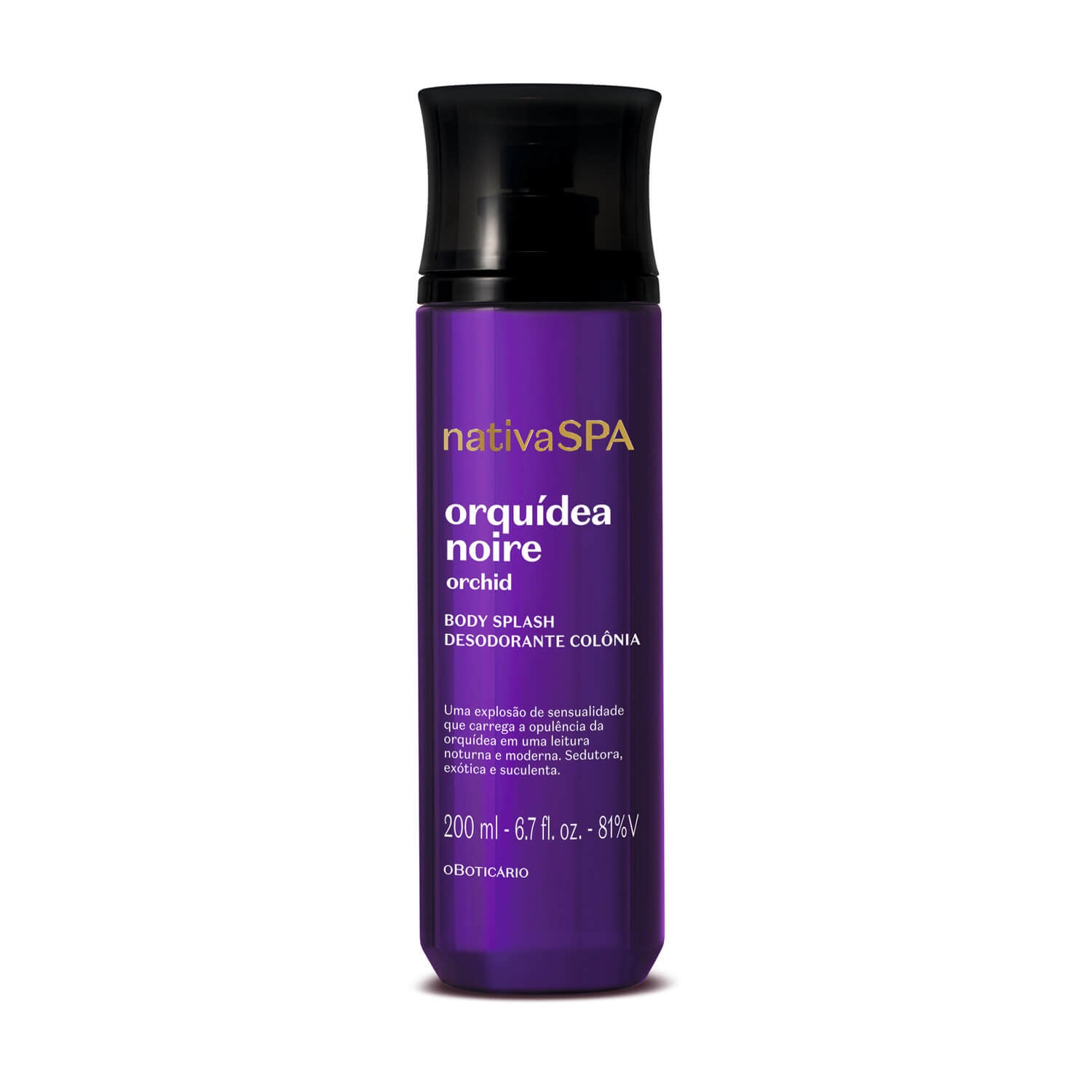 Nativa Spa Orquidea Noire Body Splash 200ml
