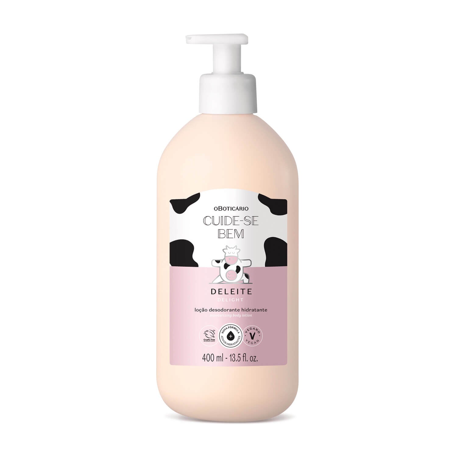 Cuide-se Bem Deleite Moisturizing Body Lotion 400ml