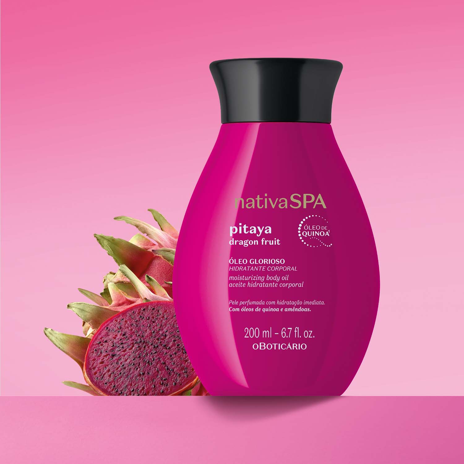 Nativa SPA Óleo Hidratante Corporal Pitaya con Quinoa 200 ml