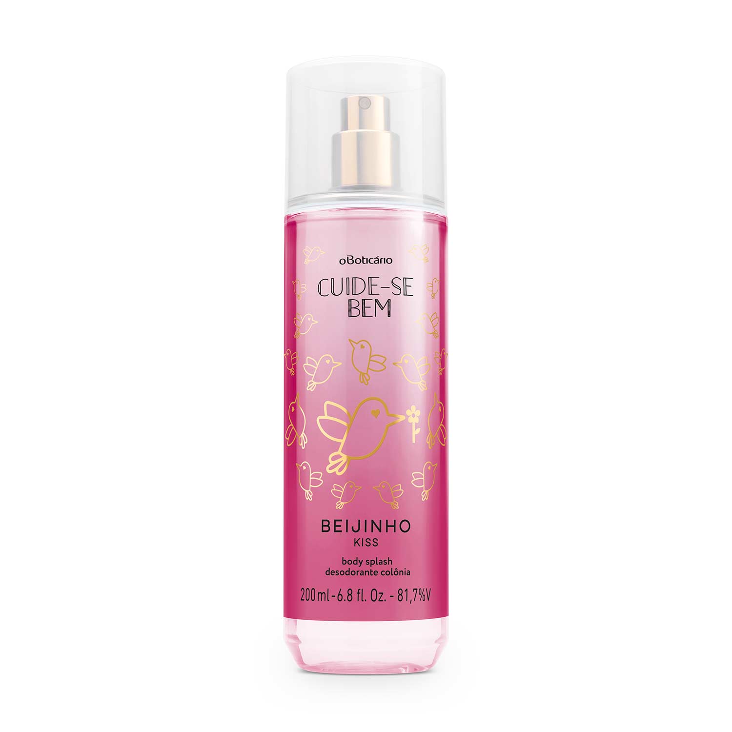 Cuide-Se Bem Beijinho Body Splash Fragrance 200ml