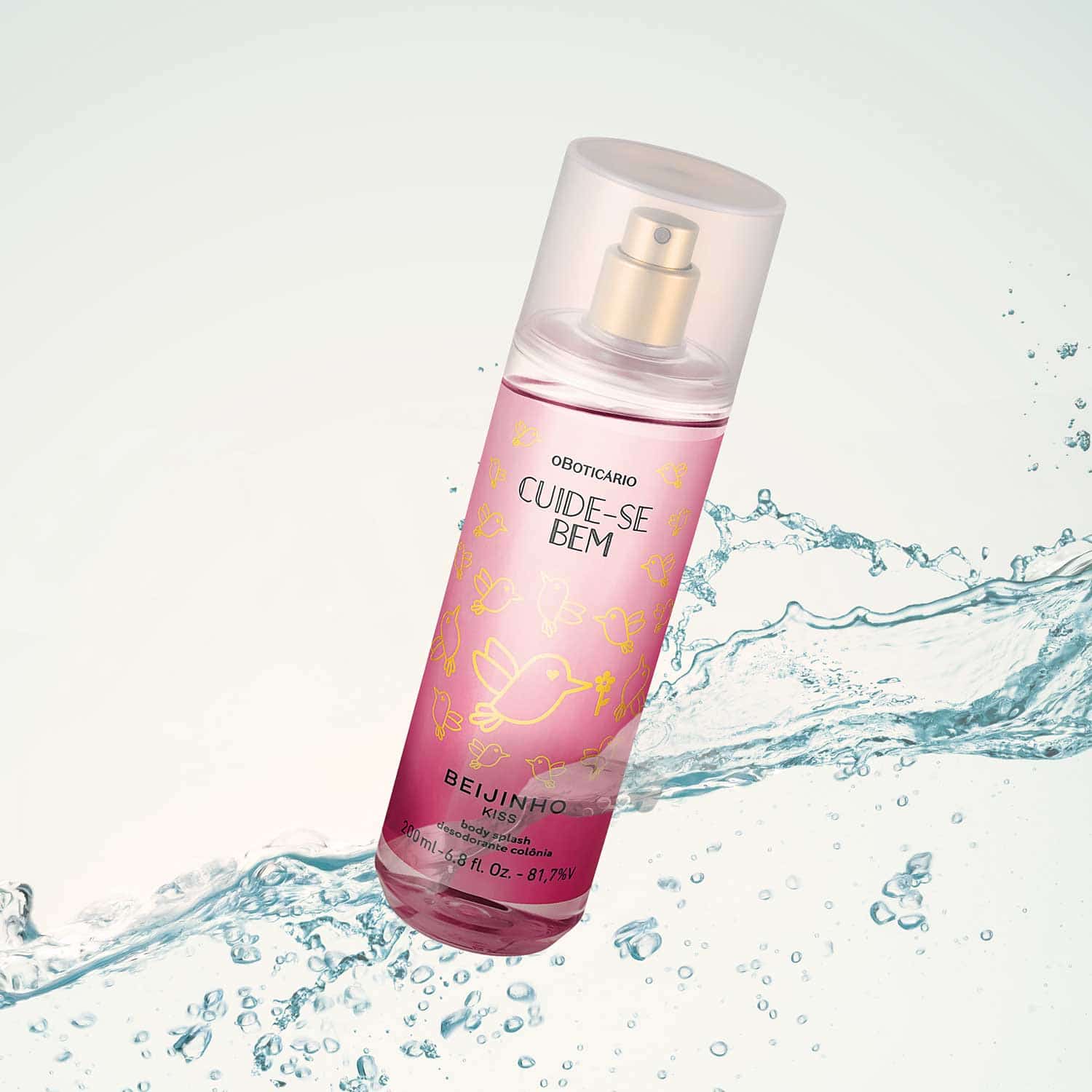Cuide-Se Bem Beijinho Body Splash Fragrance 200ml