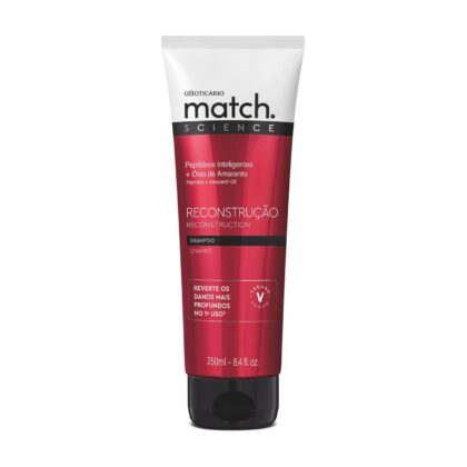 Match Science SOS Reconstruccion Shampoo for Damaged Hair 250ml