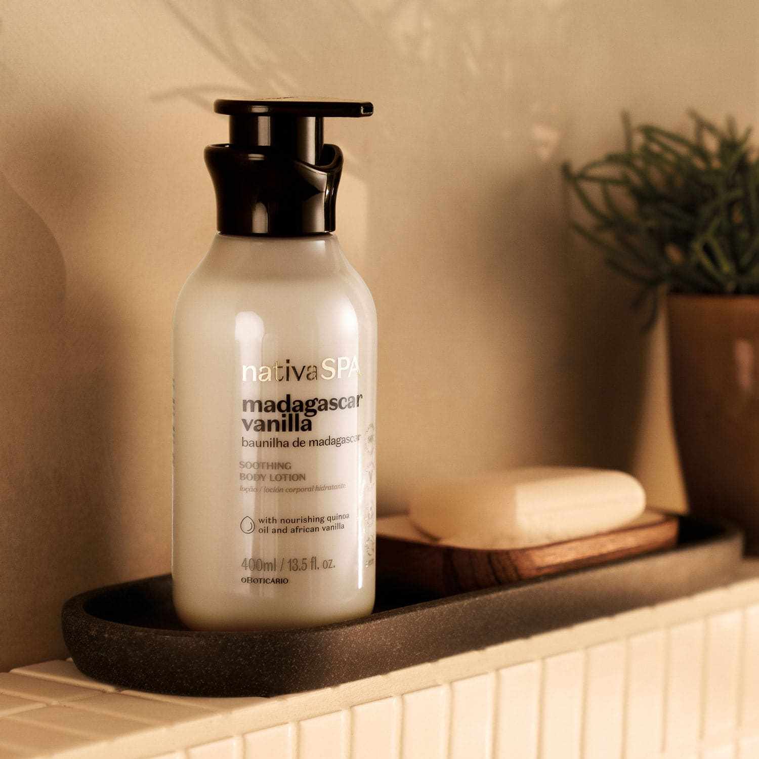 Nativa SPA Madagascar Vanilla Moisturizing Body Lotion 400ml