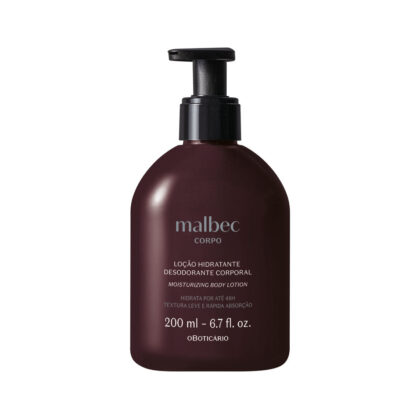Malbec Club Men's Body Moisturizing Lotion 200ml