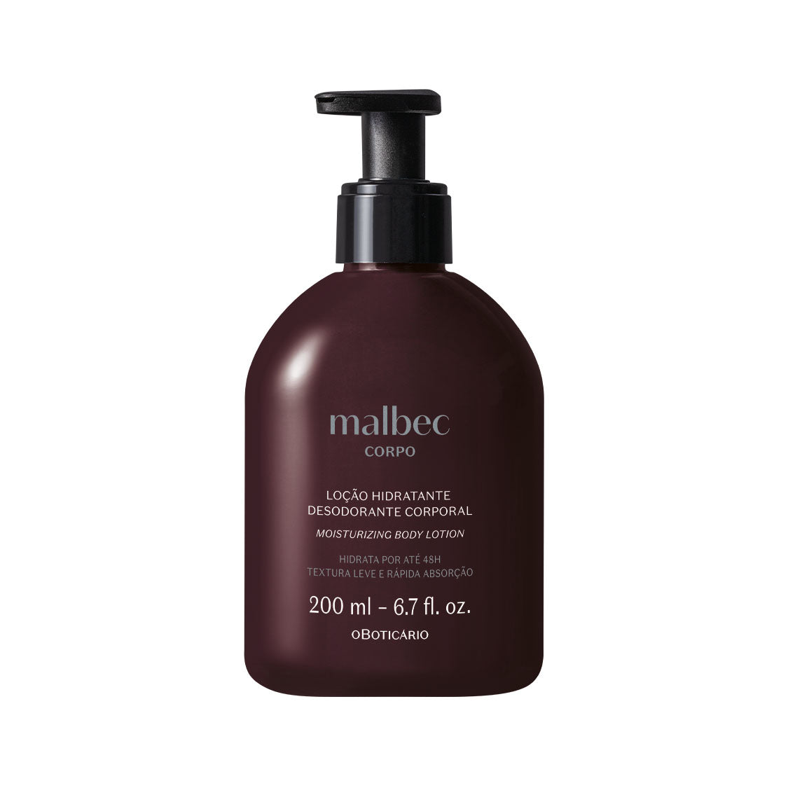 Malbec Club Men's Body Moisturizing Lotion 200ml