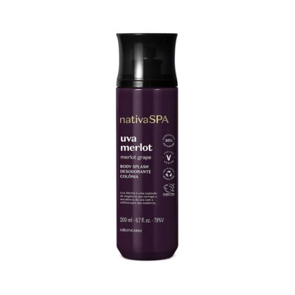 Nativa SPA Uva Merlot Body Splash 200ml