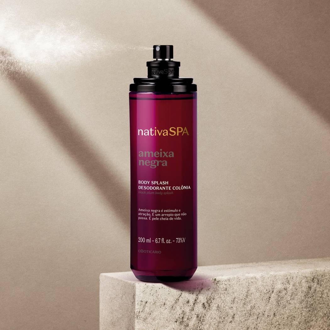 Nativa SPA Black Plum Body Splash 200ml