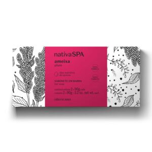 Nativa SPA Jabón en Barra Ciruela 2x90g