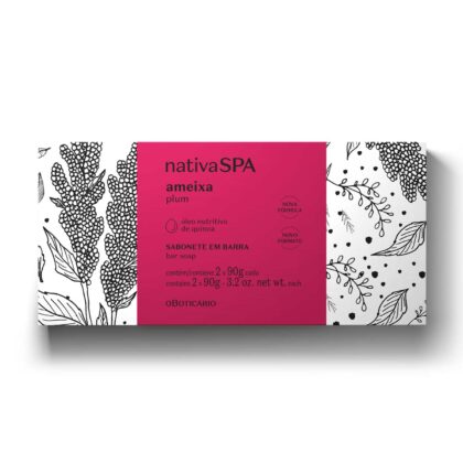 Nativa SPA Jabón en Barra Ciruela 2x90g