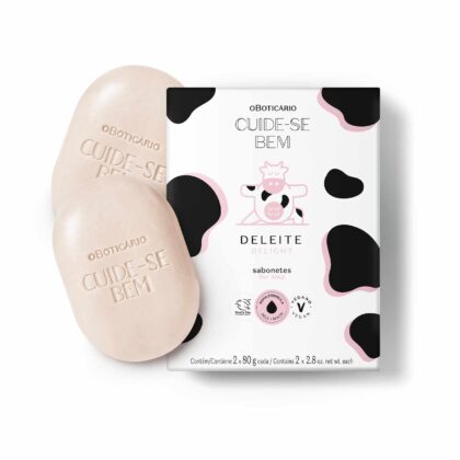 Cuide-se Bem Deleite Jabón en Barra Corporal 2 x 80g