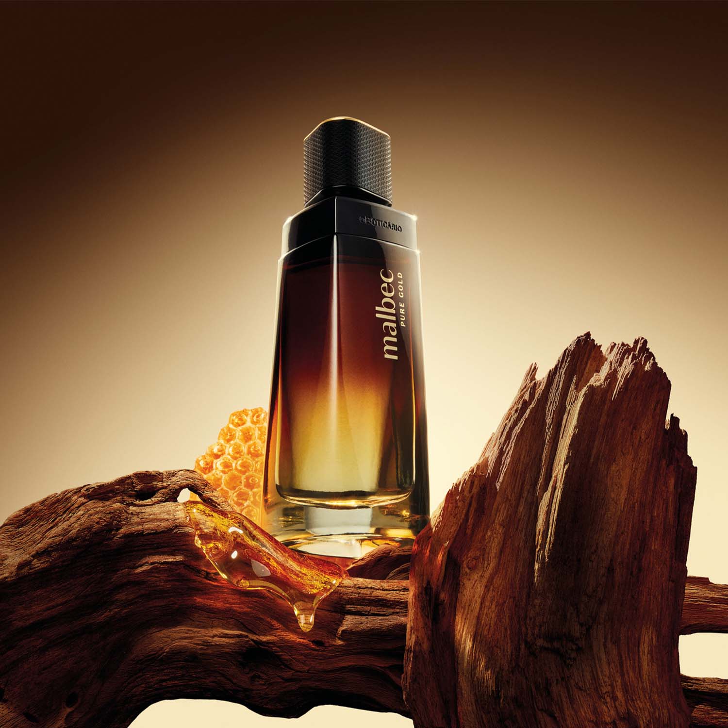 Malbec Pure Gold Eau de Toilette Fragancia Masculina 100ml