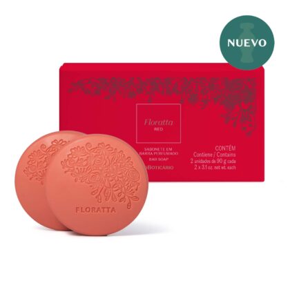 Floratta Red Jabón en Barra Corporal 2 x 90g