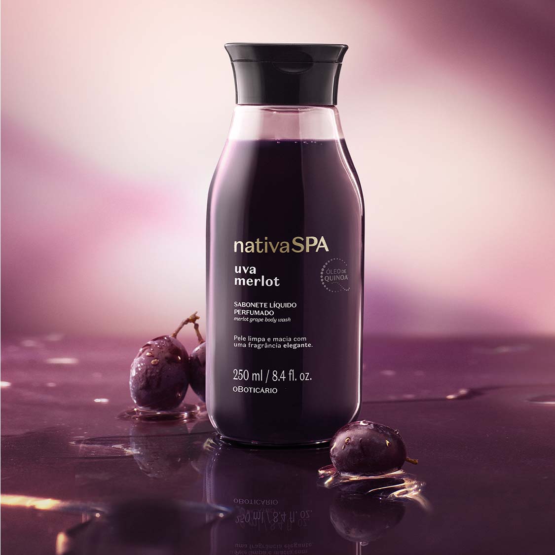 Nativa Spa Jabón Líquido Corporal Uva Merlot 250ml
