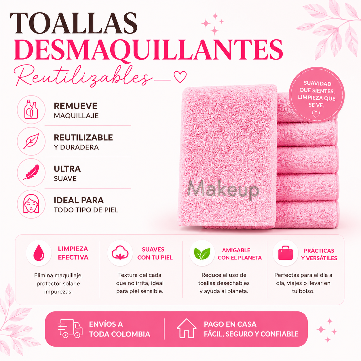 TOALLAS DESMAQUILLANTES