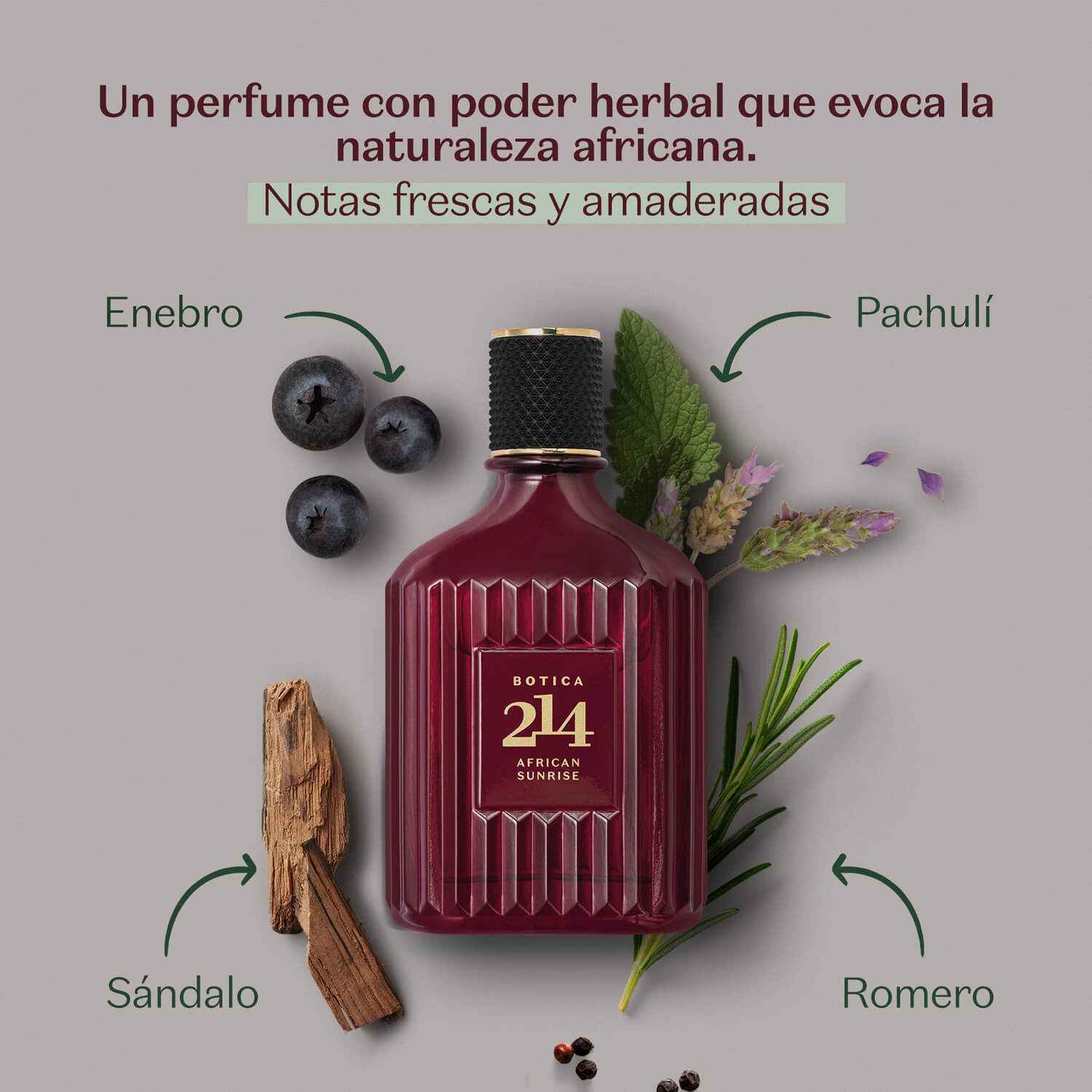 Botica 214 African Sunrise Eau de Parfum para Hombre 90ml